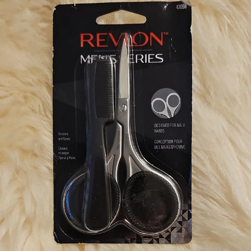Revlon Men's Series Scissors and Isaac Mizrahi Cuticle Nipper Set